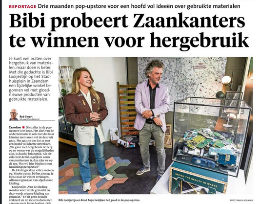 Circulaire Pop-up Zaanstad Geopend: 41 Bedrijven Maken Duurzaamheid Sexy