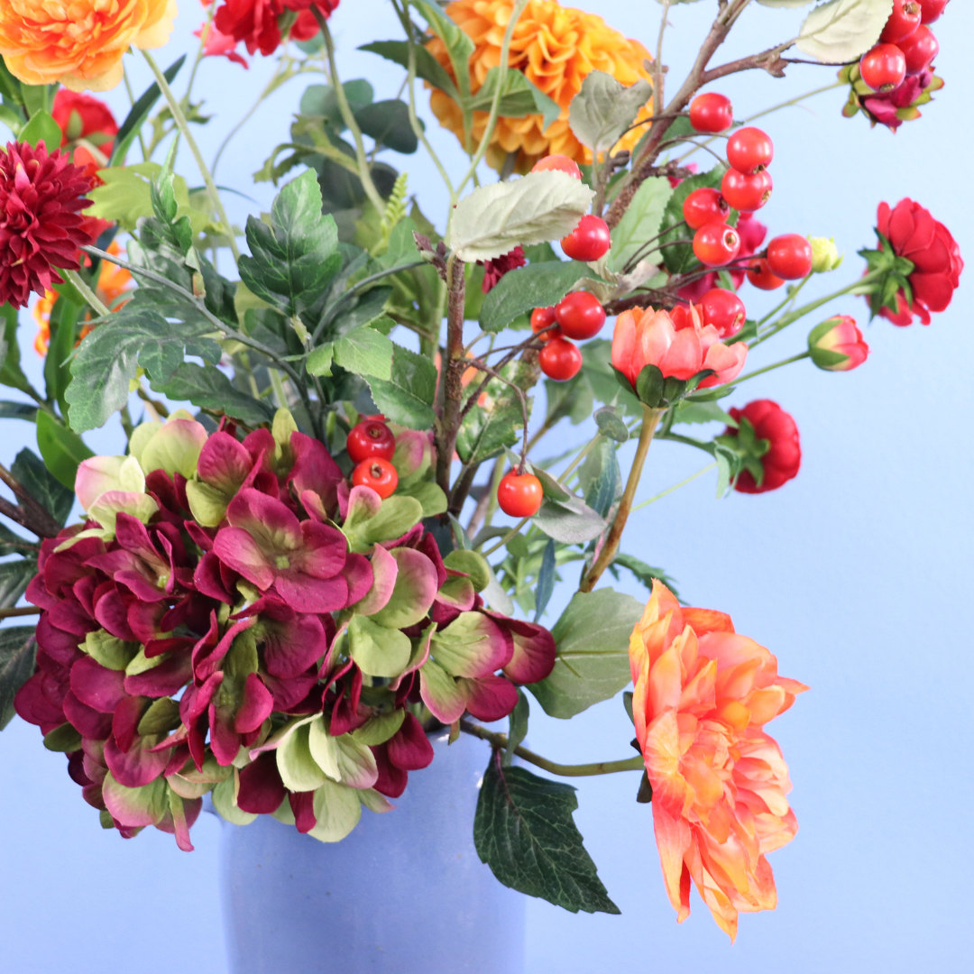 L - Aline | Serax vaas met kunstbloemen | Large
