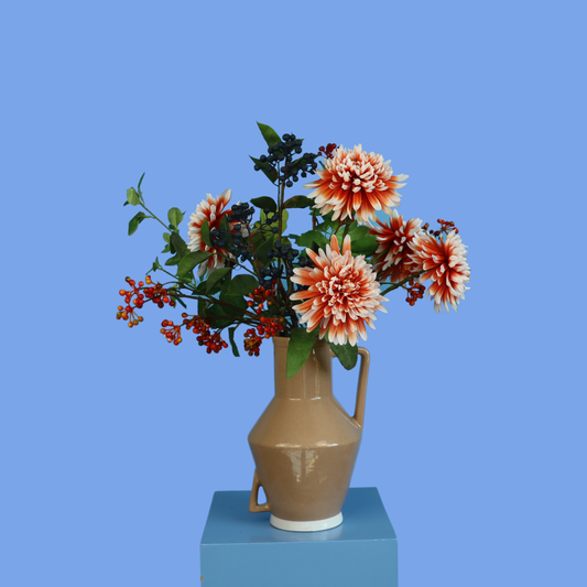 Kunstboeket Ingrid in Return to Sender vaas, maat L – Reflower