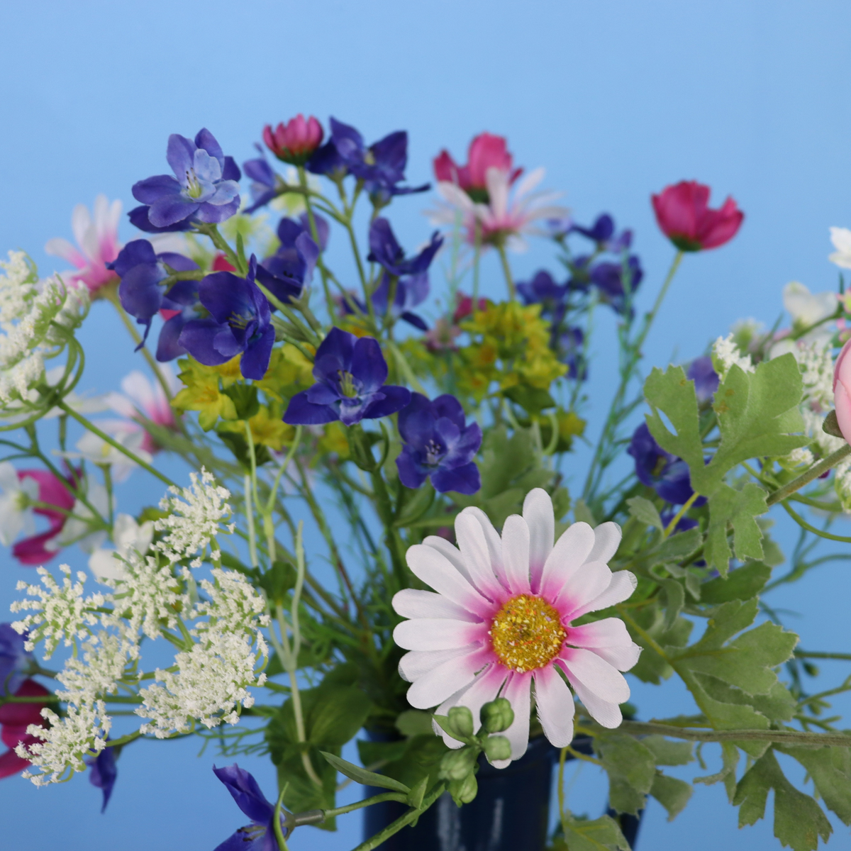 L - Yvette | Return to Sender vaas met kunstbloemen | Large