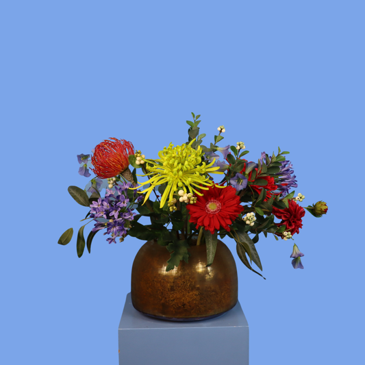 L - Joris | Pols Potten vaas met kunstbloemen | Large