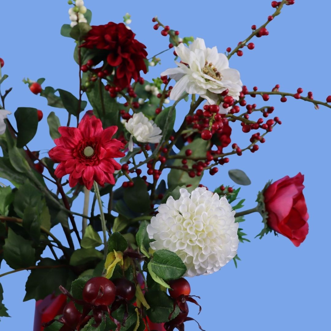 L - IJda | Pip Studio vaas met kunstbloemen | Large