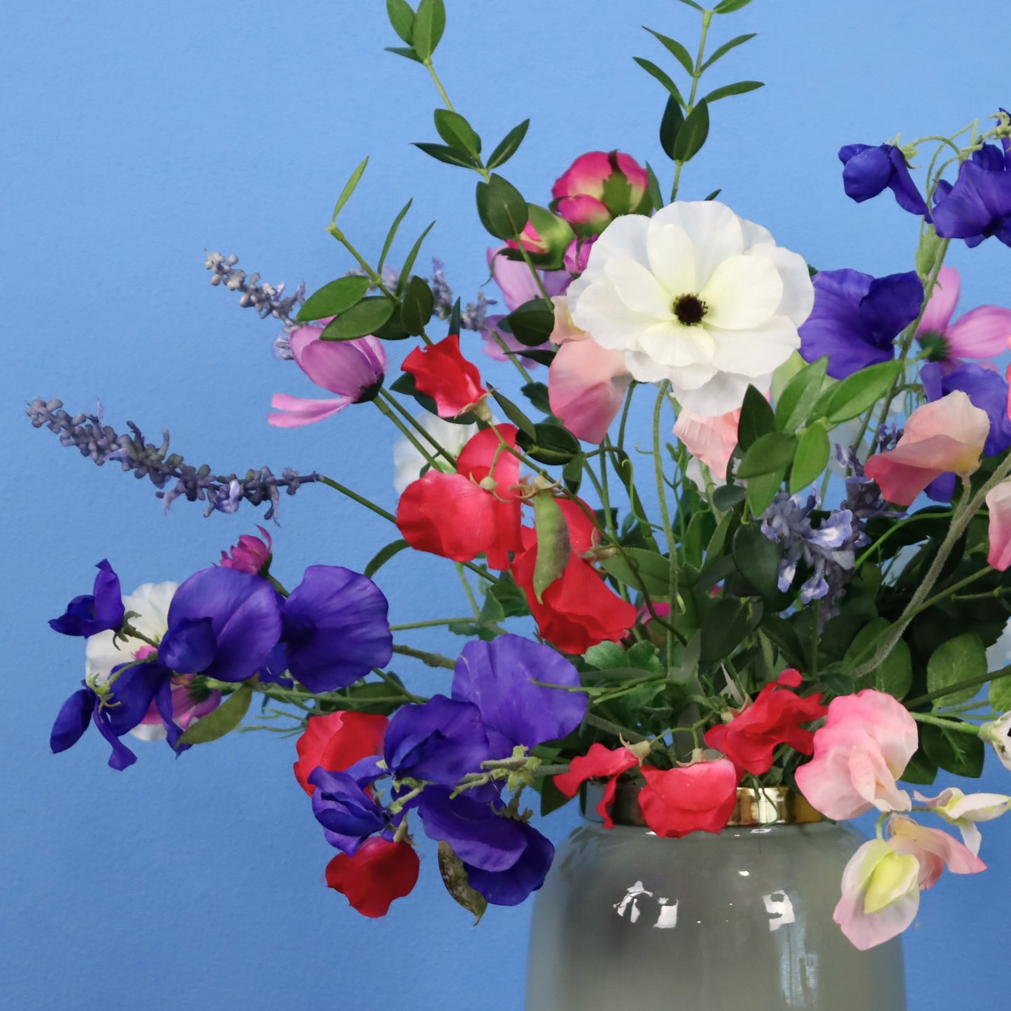 M - Melly | Pip Studio vaas met kunstbloemen | Medium