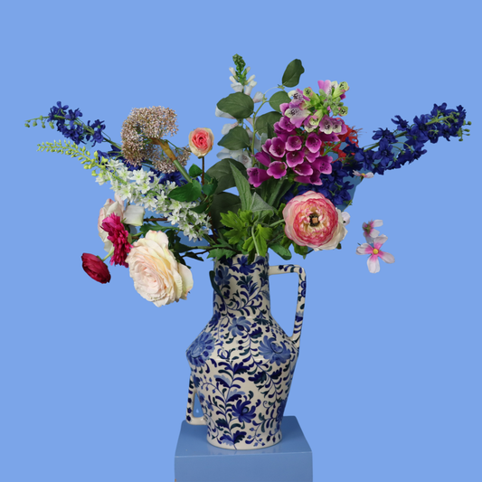 XL - Adela | Return to Sender vaas met kunstbloemen | XL