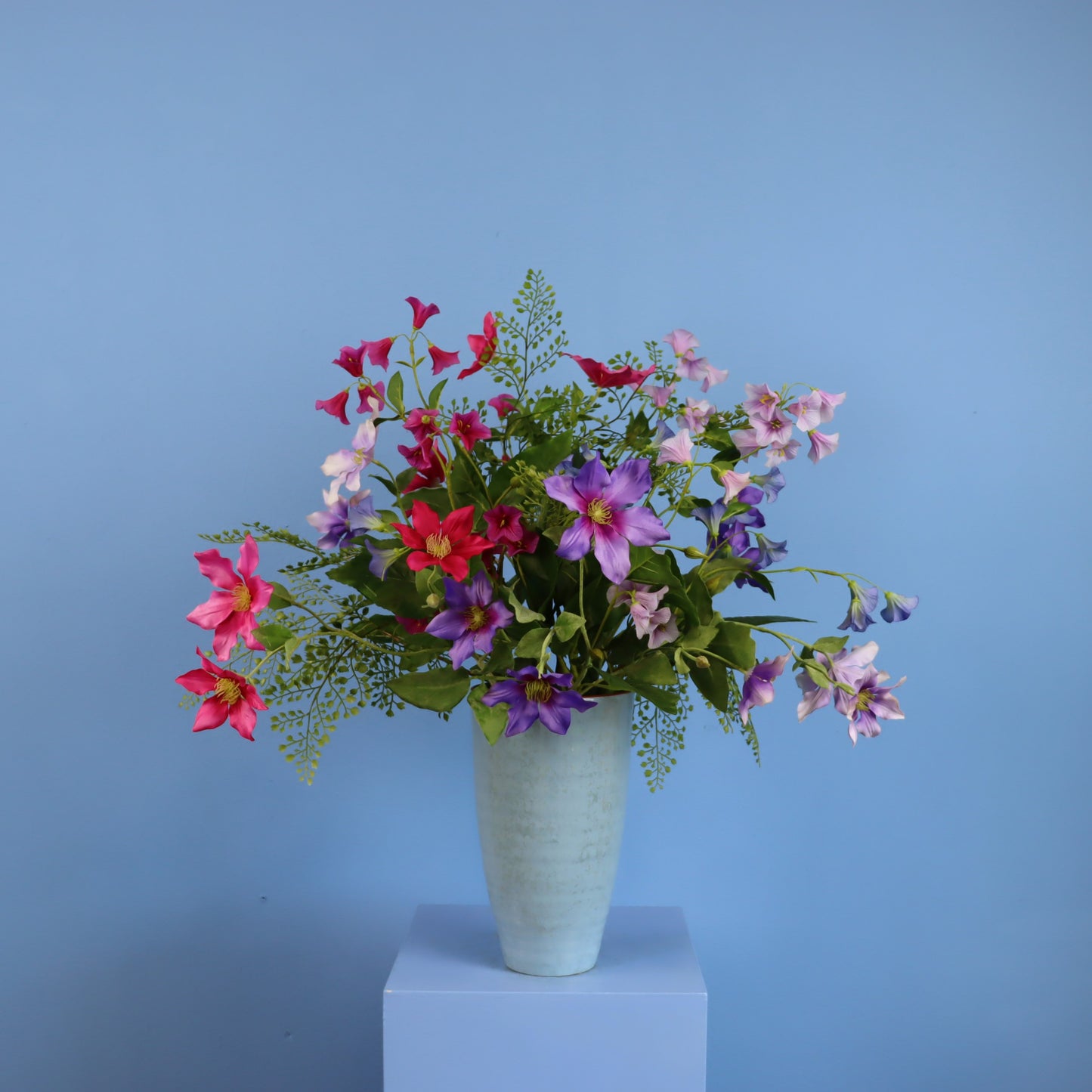 L - Noa | Reliving vaas met kunstbloemen | Large