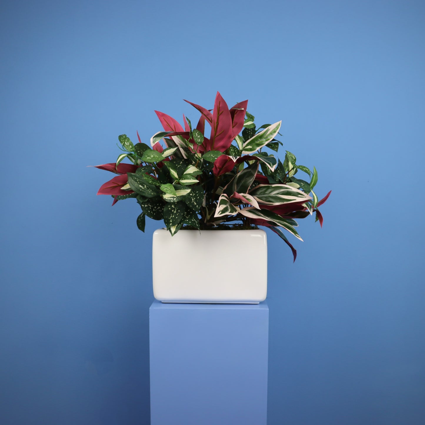 L- Phoenix - Witte plantenbak