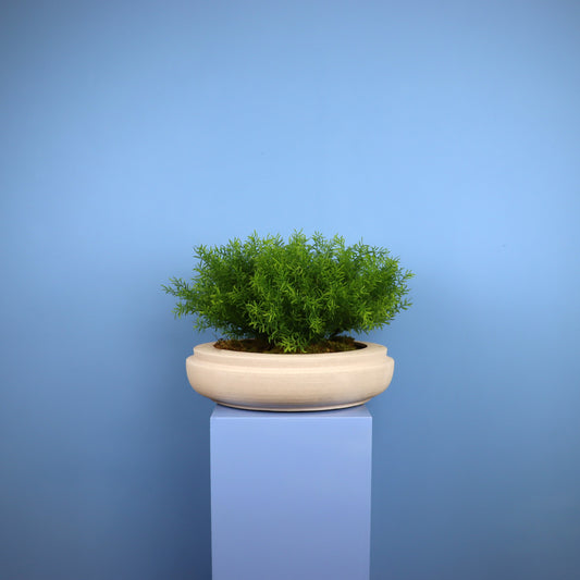 Witte plantenbak Edmonton, maat XL – Reflower