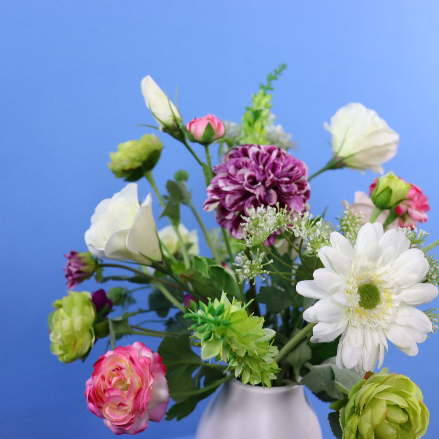 M - Kirsten - witte vaas