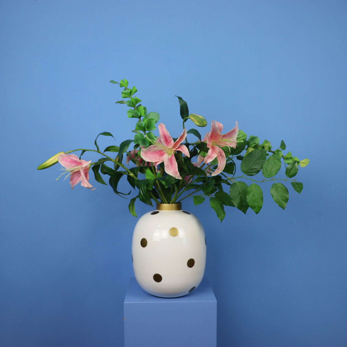 L - Sienna | Pip Studio vaas met kunstbloemen | Large