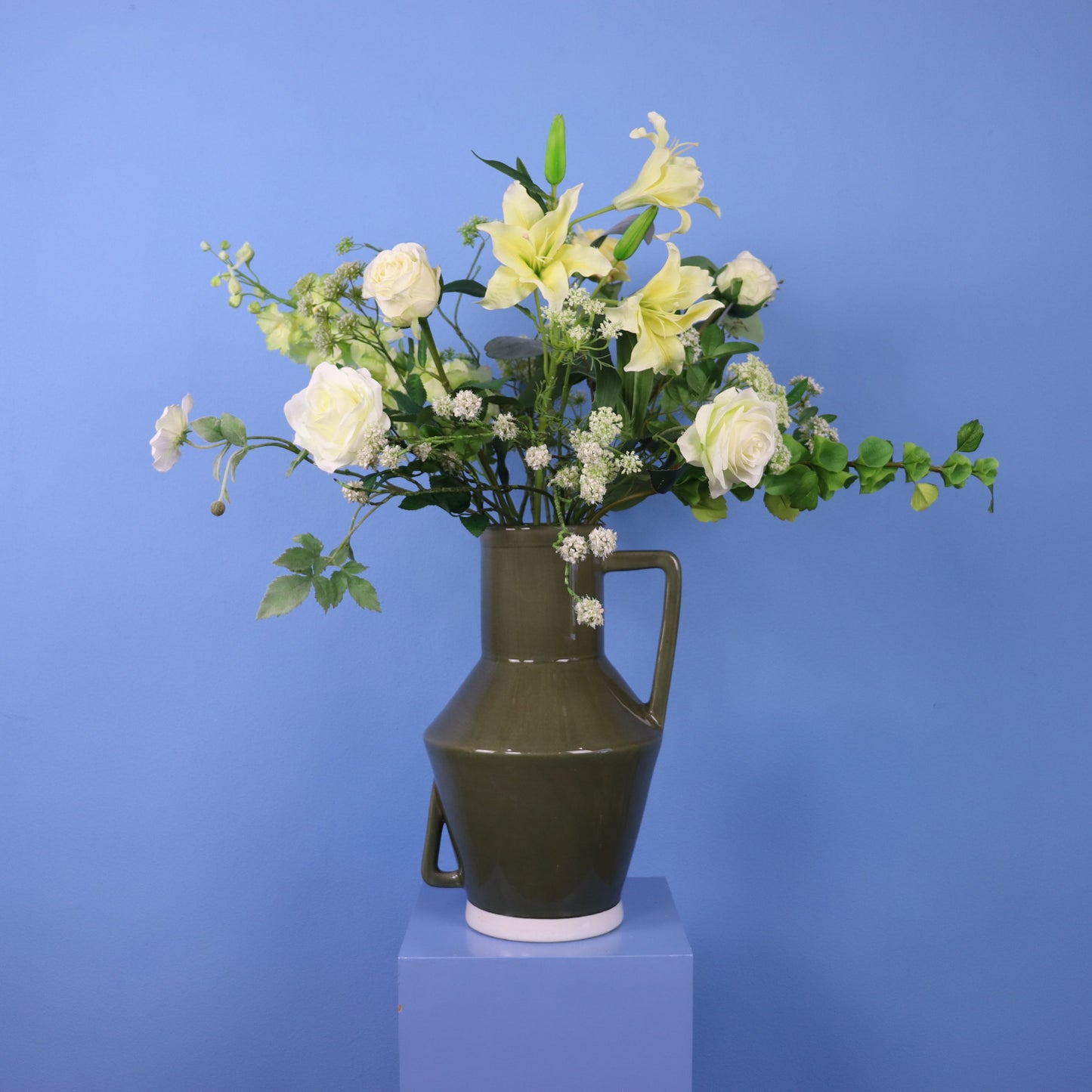 XL - Corry | Return to Sender vaas met kunstbloemen | XL