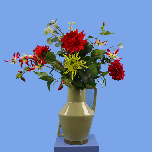 Kunstboeket Kaatje in Return to Sender vaas, maat XL – Reflower