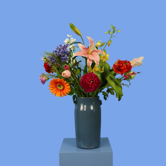 L - Kelsey | Serax vaas met kunstbloemen | Large