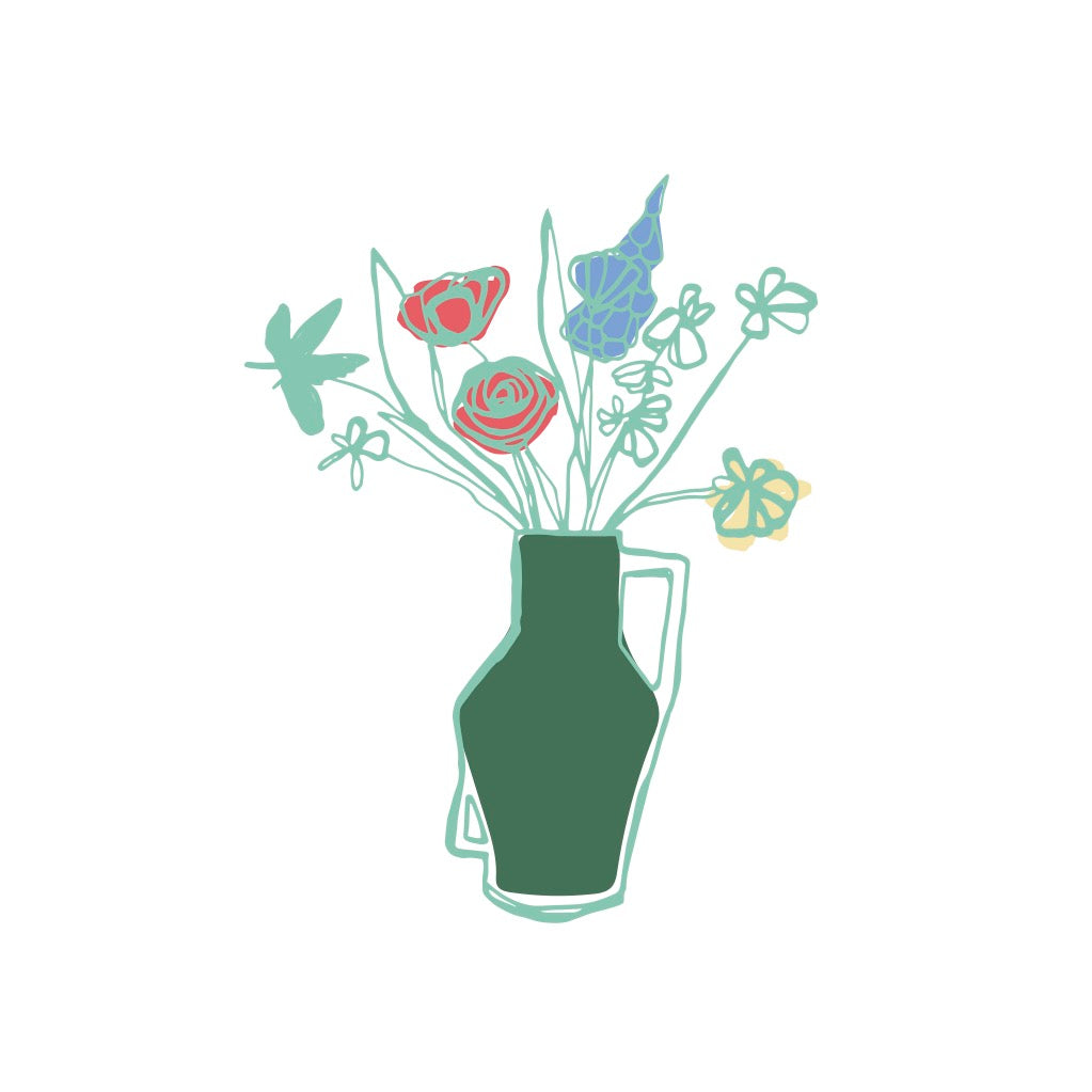 Event: XL vaas met Reflower bloemen