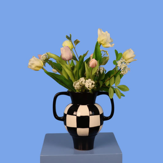 M - Roene | House Vitamin vaas met kunstbloemen | Medium