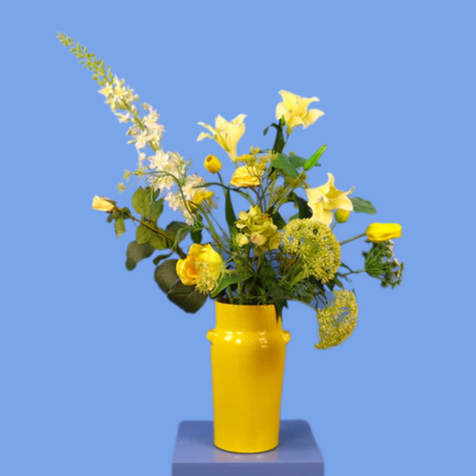 L - Sterre | Serax vaas met kunstbloemen | Large