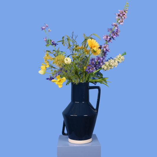 Kunstboeket Veronique in Return to Sender vaas, maat XL – Reflower