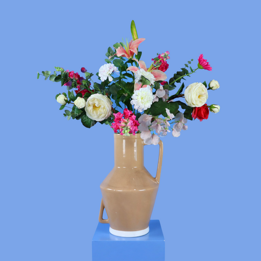 XL - Lewis | Return to Sender vaas met kunstbloemen | XL