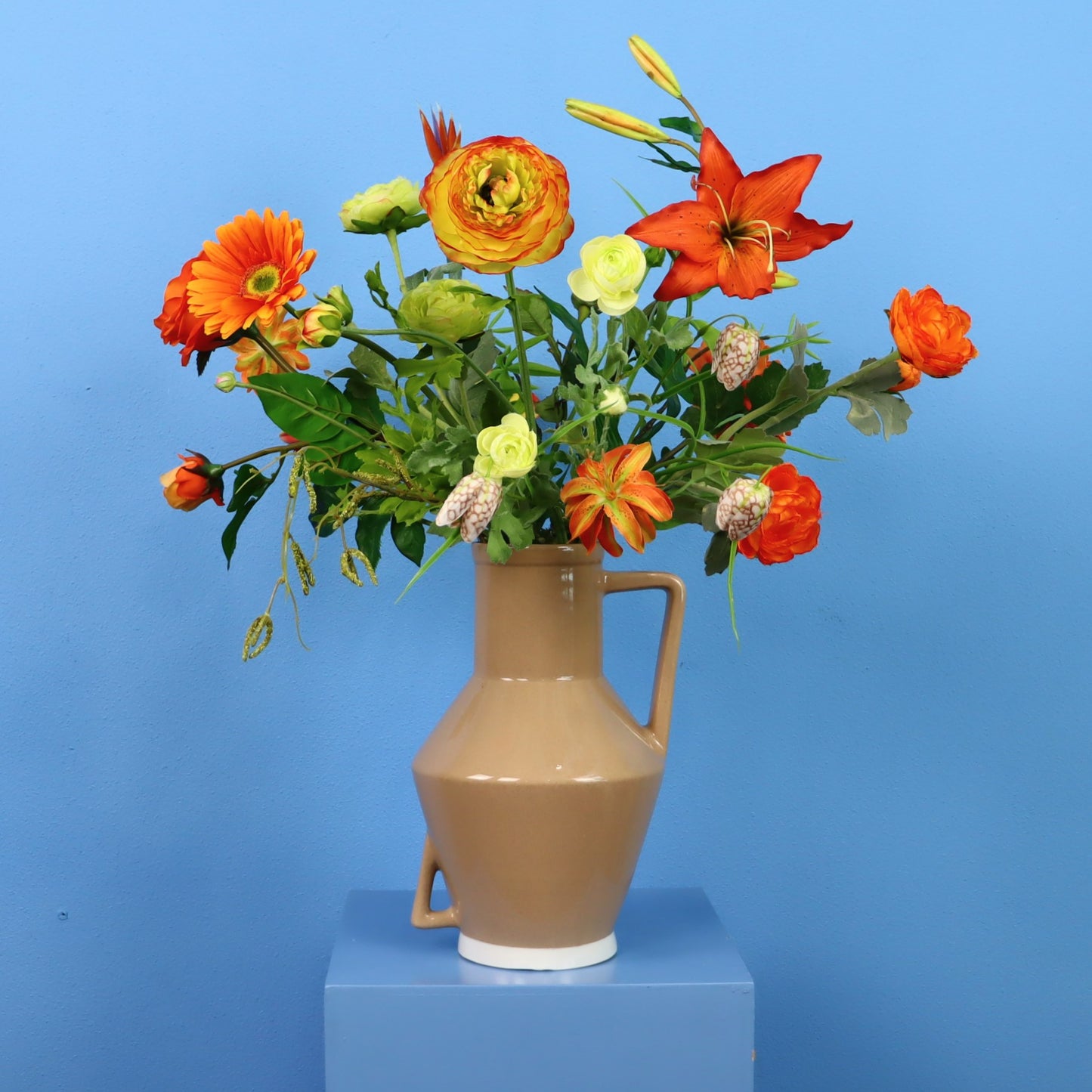 L - May | Return to Sender vaas met kunstbloemen | Large