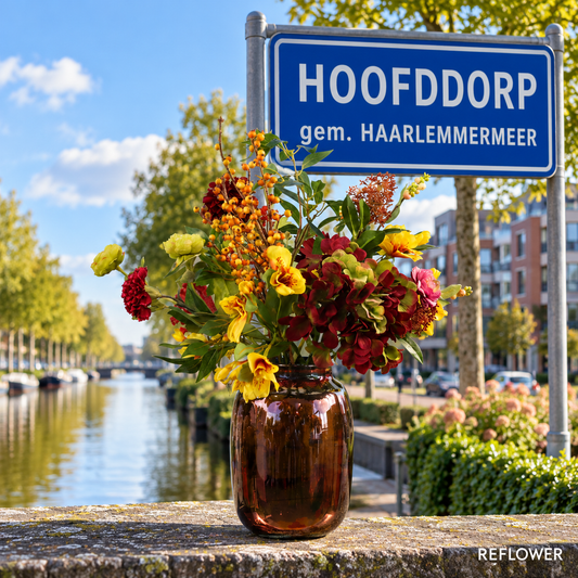 Kunstbloemen in Hoofddorp: woensdag is bezorgdag