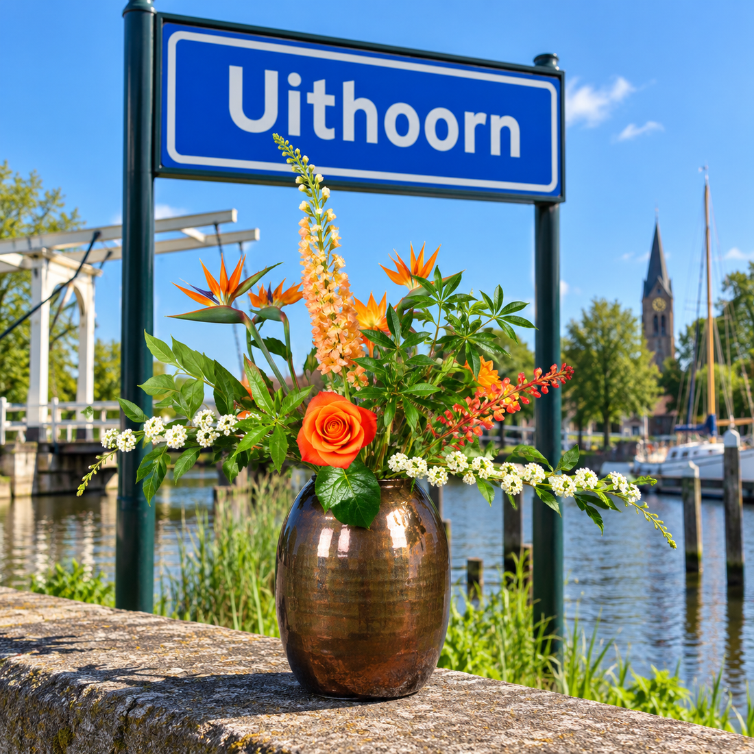 Kunstbloemen in Uithoorn: elke woensdag bezorgd
