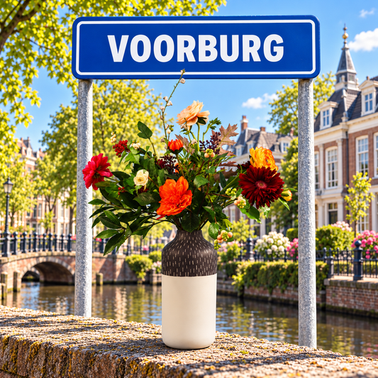 Kunstbloemen in Voorburg: elke woensdag bezorgd
