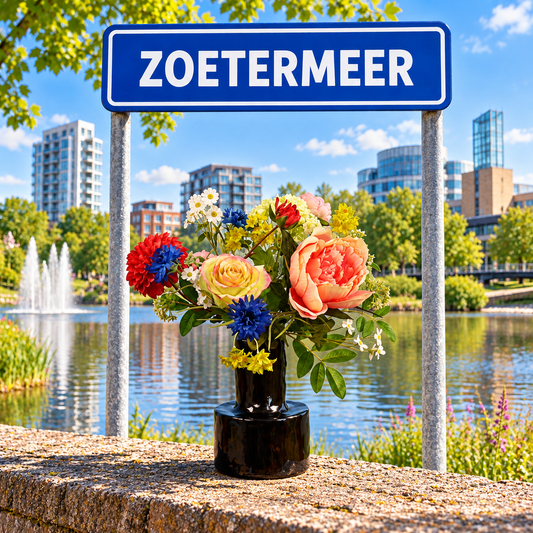 Kunstbloemen in Zoetermeer: elke woensdag bezorgd