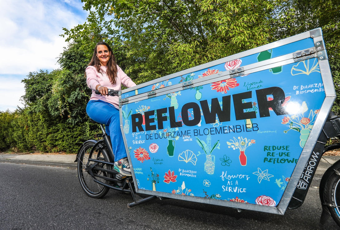 Reflower van Den Helder tot onder Rotterdam, van Haarlem tot Amersfoort