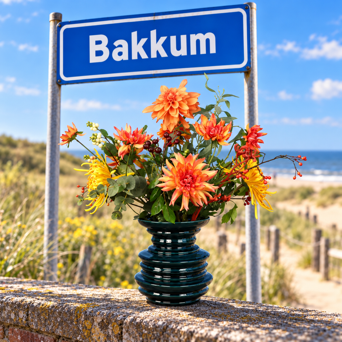Kunstbloemen in Bakkum: elke woensdag bezorgd