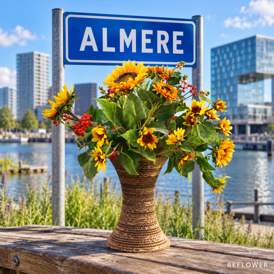 Kunstbloemen in Almere: elke woensdag bezorgd