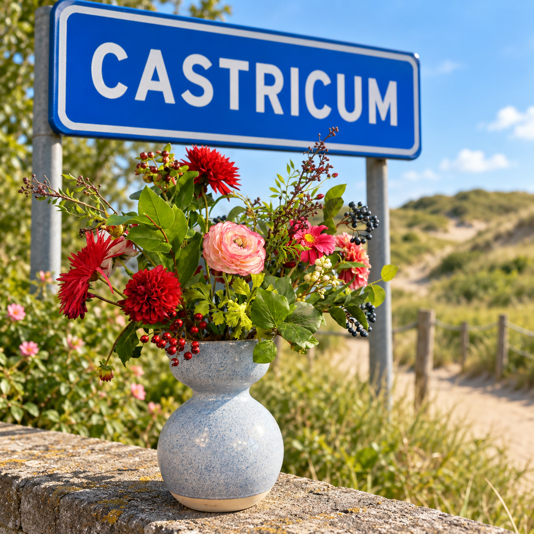 Kunstbloemen in Castricum: elke woensdag bezorgd