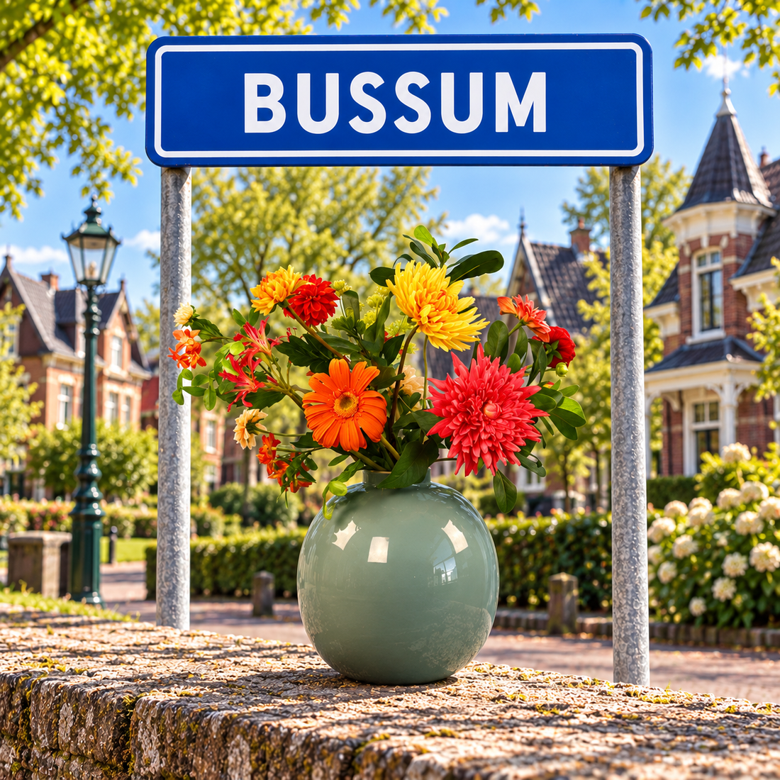 Kunstbloemen in Bussum: elke woensdag bezorgd