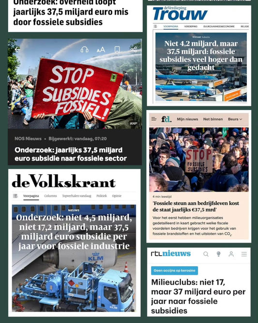 Grote subsidiekraan voor fossiele sierteelt