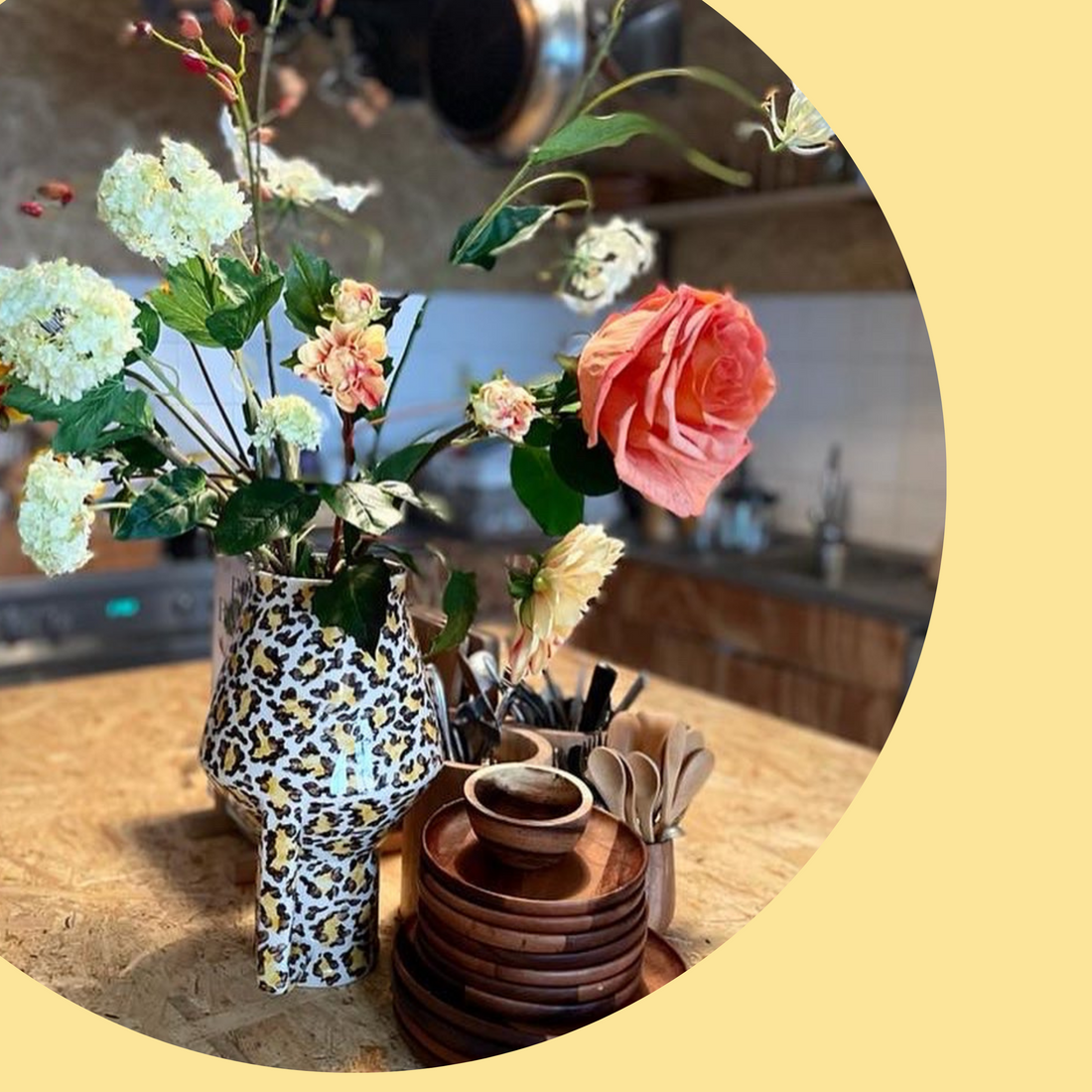 Blijvende bloemen in Een Huis Vol