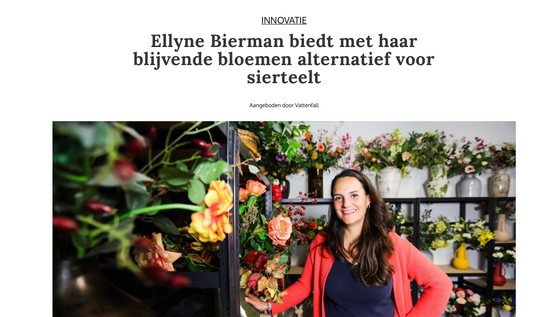 De Ondernemer x Vattenfall x Reflower