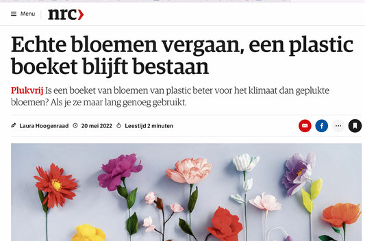 Nepbloemen, plastic bloemen, kunstbloemen.