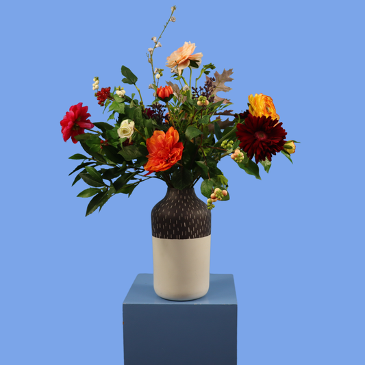 L - Arnoud | Studio Harm & Elke vaas met kunstbloemen | Large