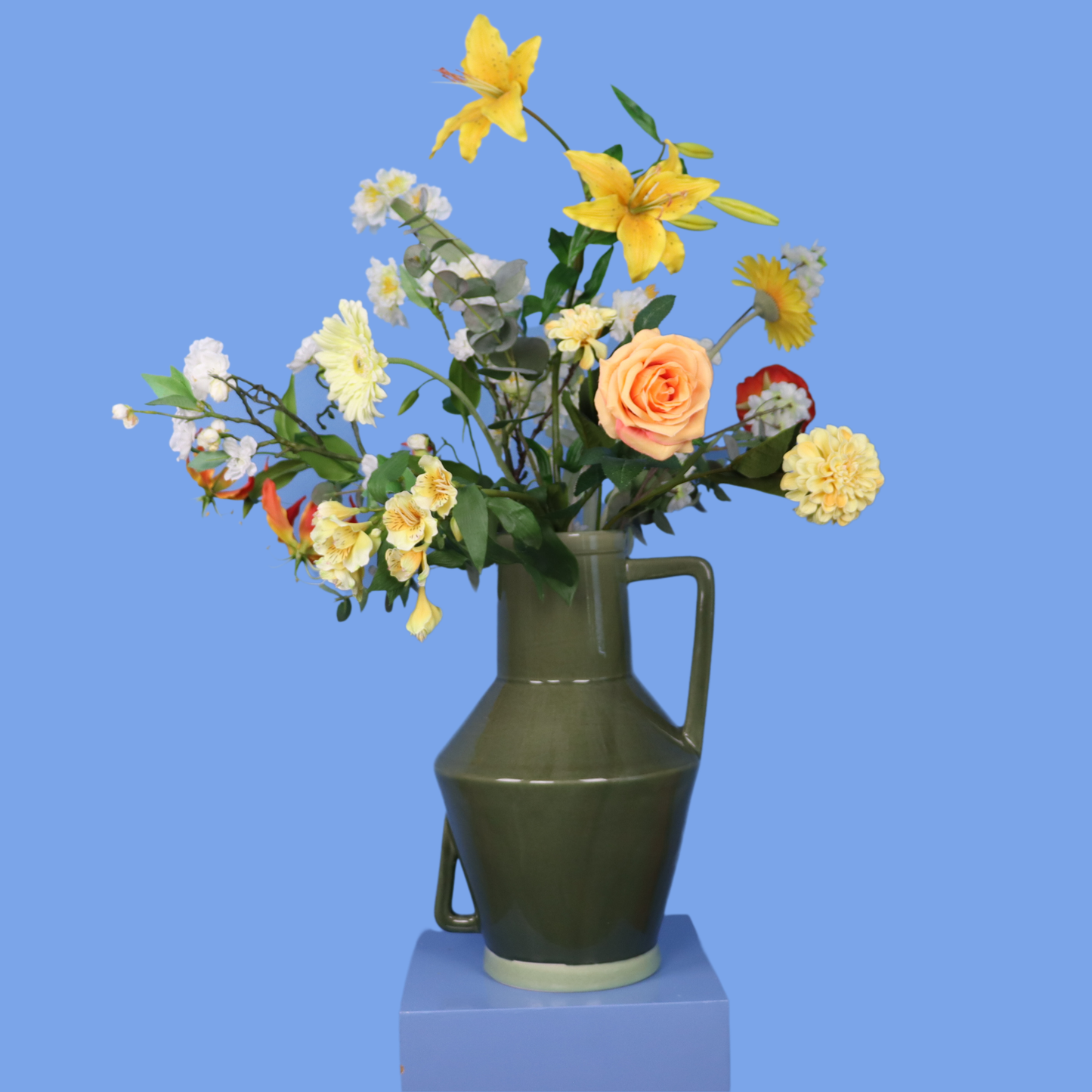 XL - Misha | Return to Sender vaas met kunstbloemen | XL