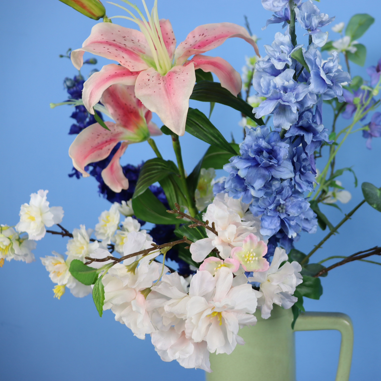 XL - Lisette | Return to Sender vaas met kunstbloemen | XL
