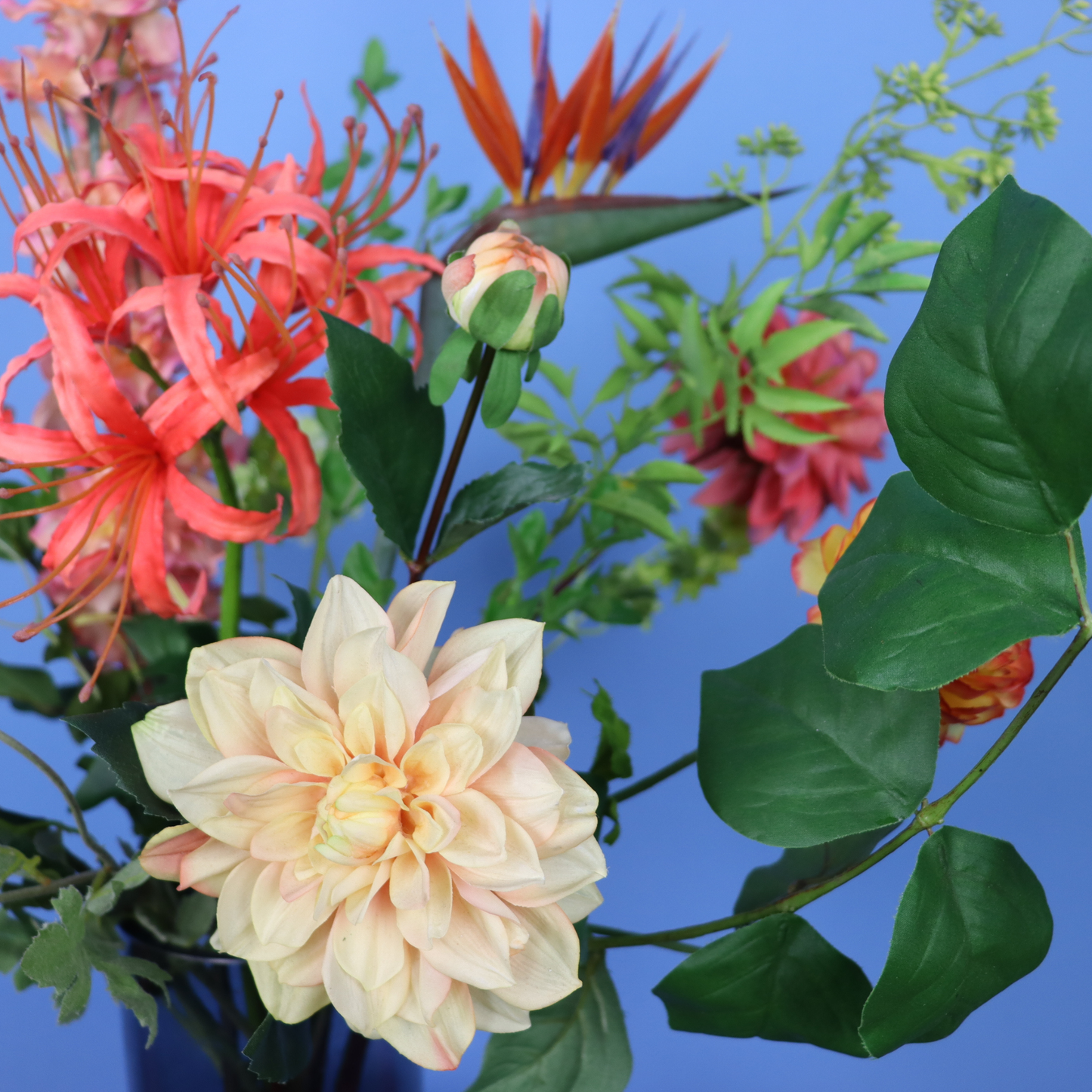 M - Silke | Pols Potten vaas met kunstbloemen | Medium