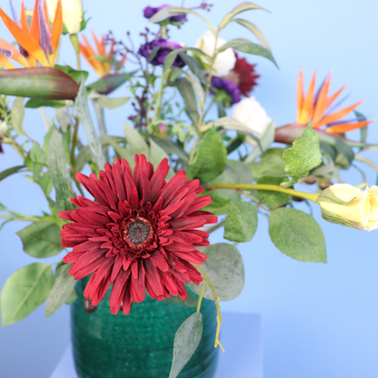 L - Guus | Serax vaas met kunstbloemen | Large