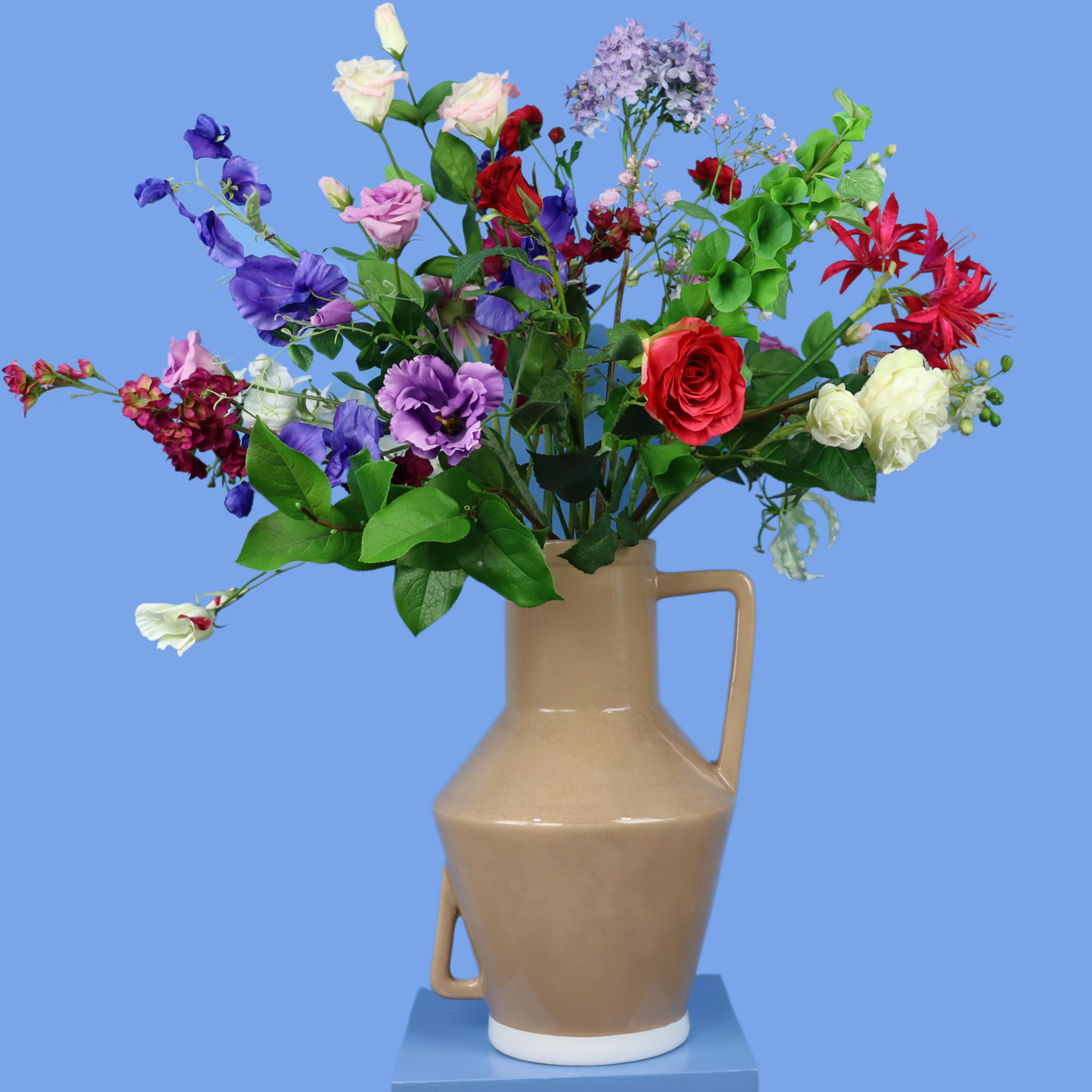 XL - Mark | Return to Sender vaas met kunstbloemen | XL