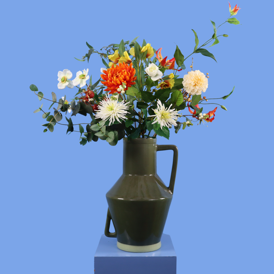 XL - Liz | Return to Sender vaas met kunstbloemen | XL