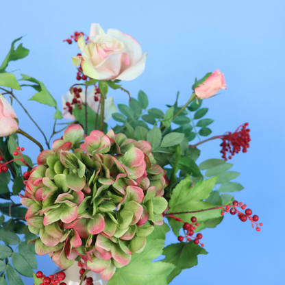 L - Paulien | Return to Sender vaas met kunstbloemen | Large