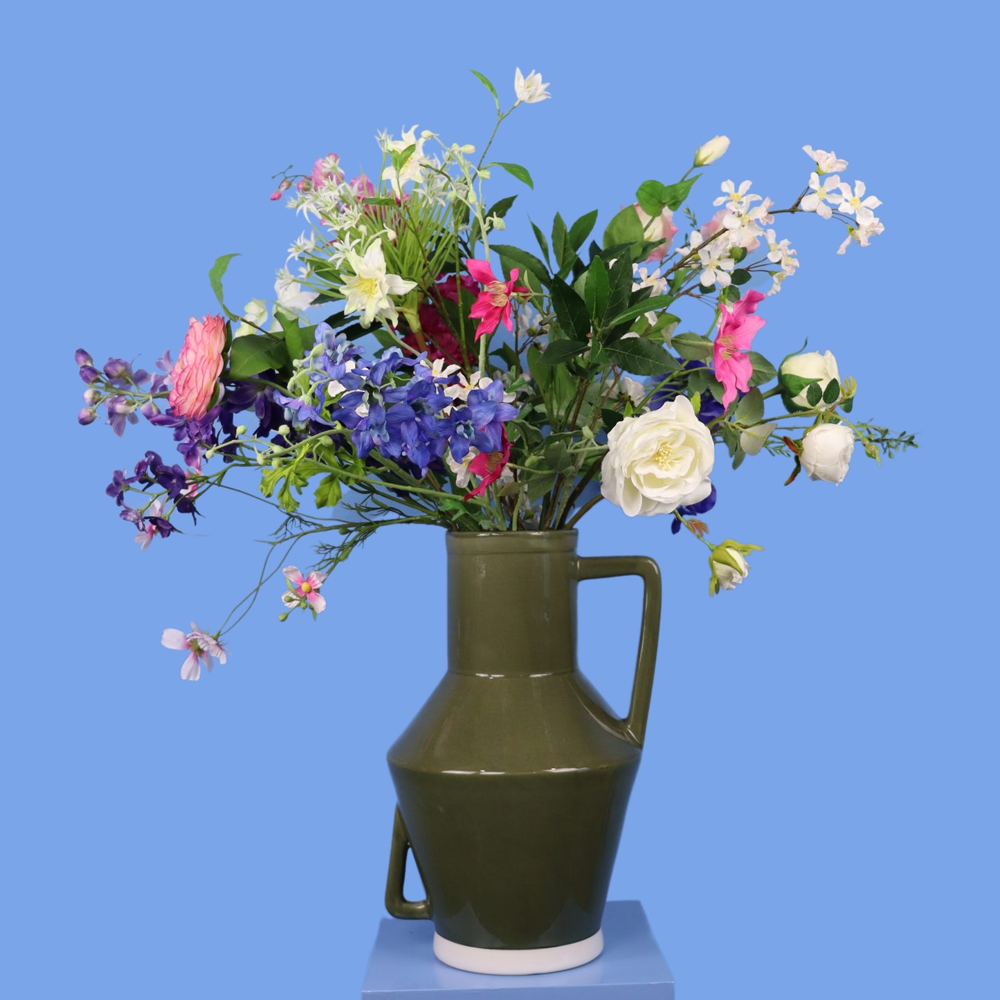 XL - Trude | Return to Sender vaas met kunstbloemen | XL