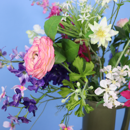 XL - Trude | Return to Sender vaas met kunstbloemen | XL