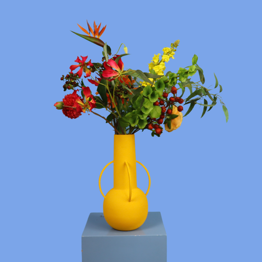 L - Karolien | Pols Potten vaas met kunstbloemen | Large