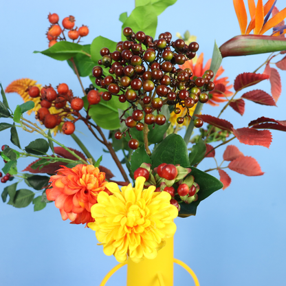 L - Anneloes | Pols Potten vaas met kunstbloemen | Large