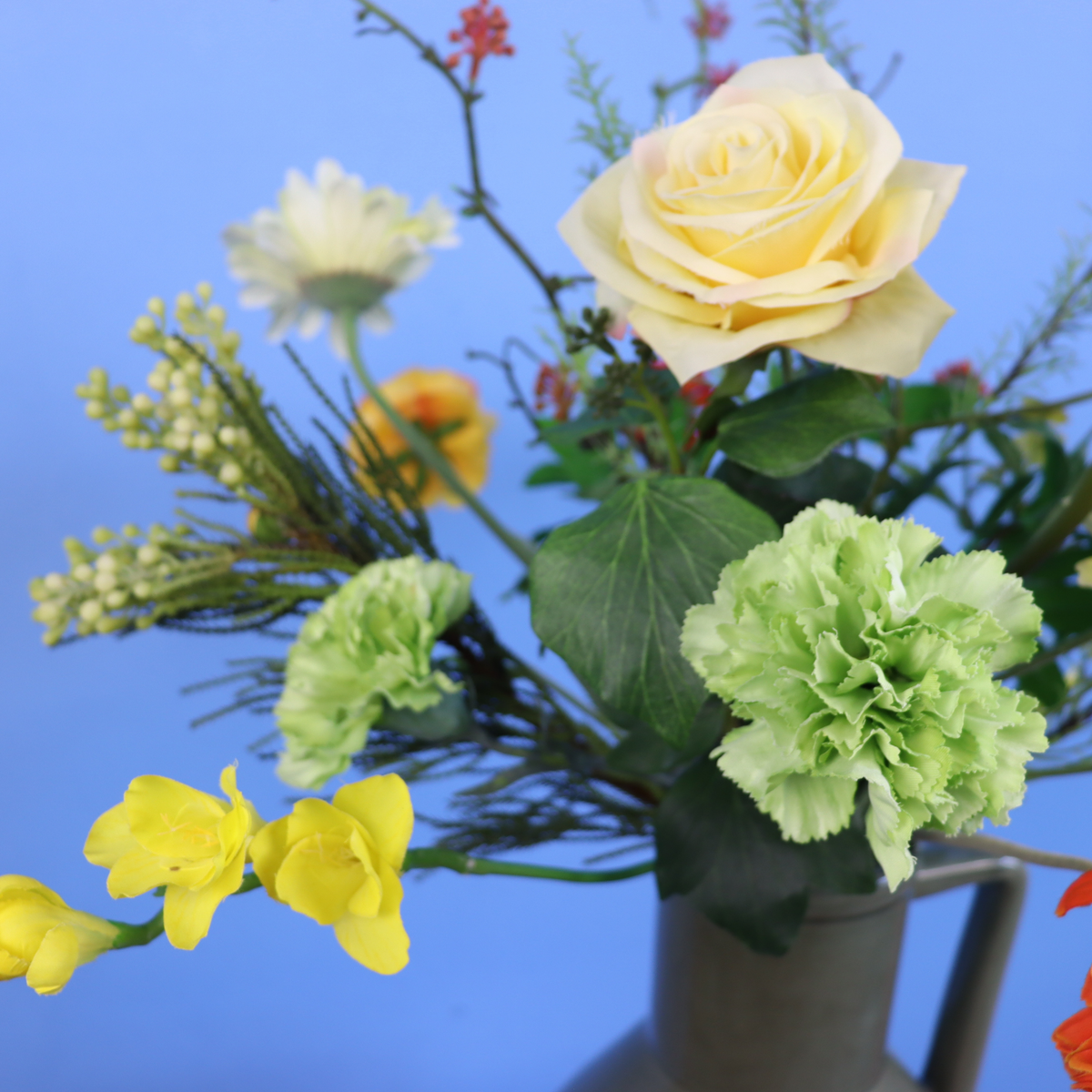L - Niek| Return to Sender vaas met kunstbloemen | Large