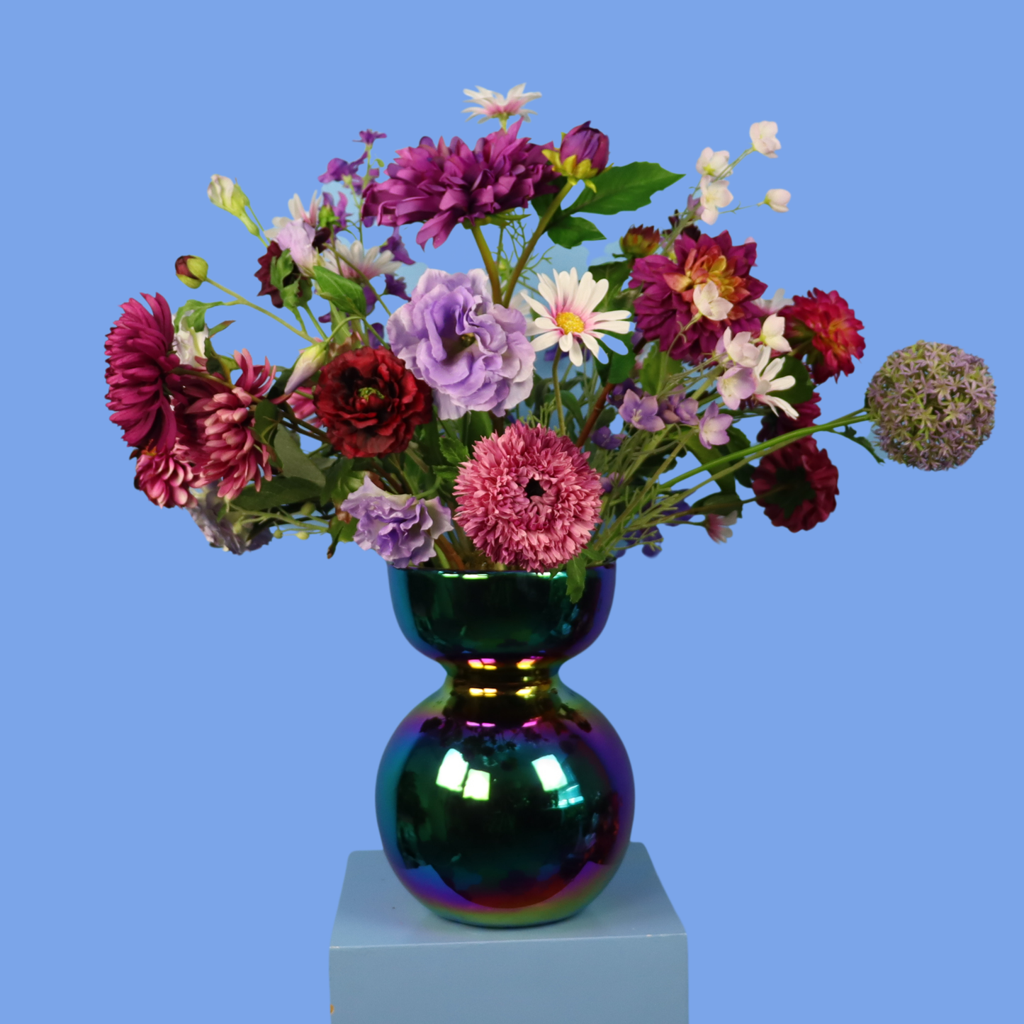 L - Marloe | Pols Potten vaas met kunstbloemen | Large