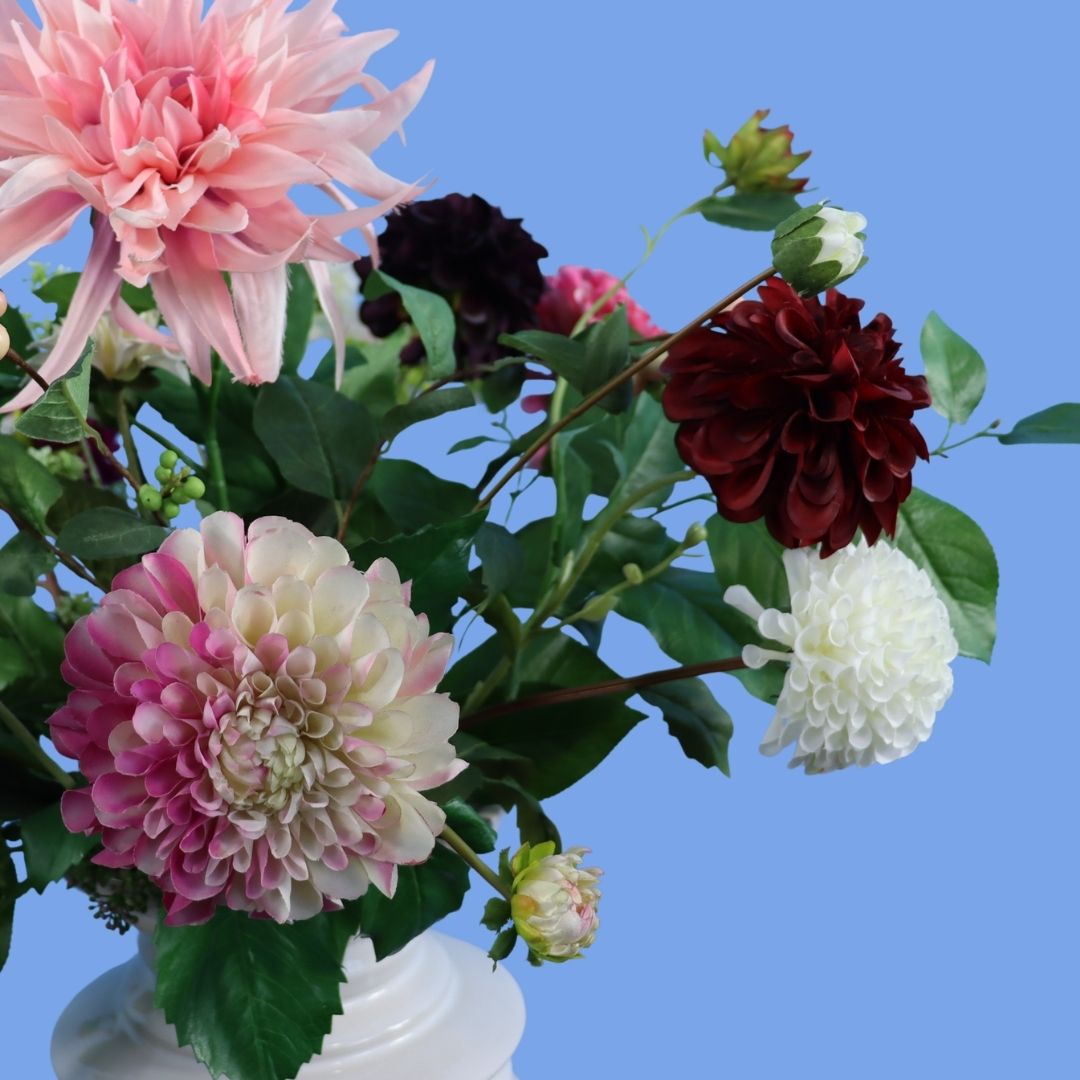 L - Korla | Pols Potten vaas met kunstbloemen | Large